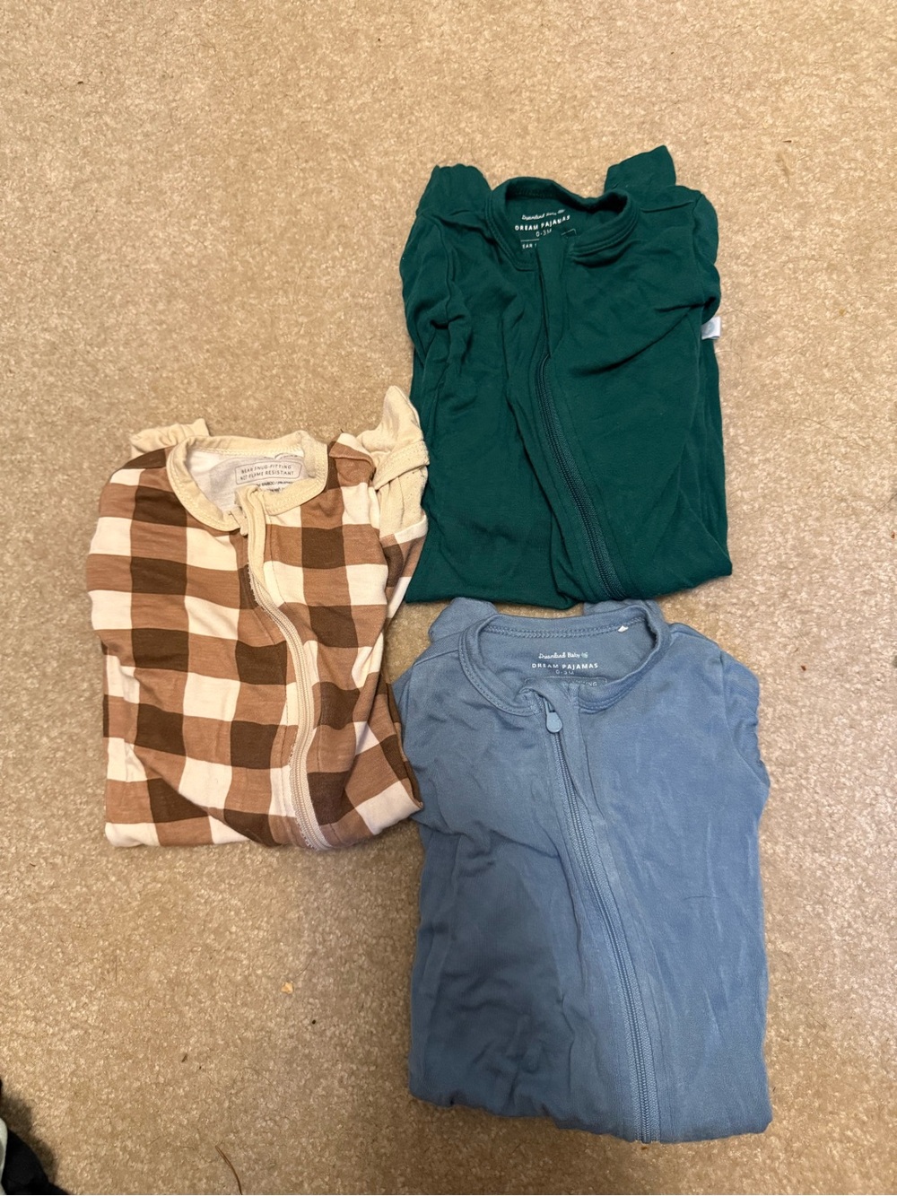 Dreamland Baby Bamboo Pajamas w/ DreamCuffs | 0-3 months